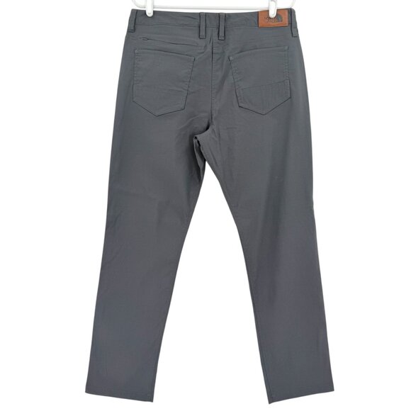 The North Face Men's Regular Fit Stretch Gray Pants Size 34x30.5 Nylon Blend - Picture 2 of 10